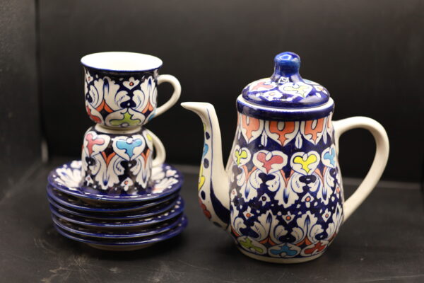 ANTIQUE TEA POT SET | KHIZUKHAN