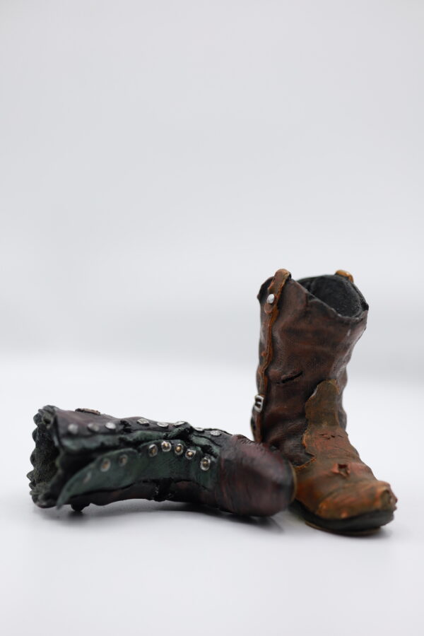 ANTIQUE MINI BOOTS | KHIZU KHAN