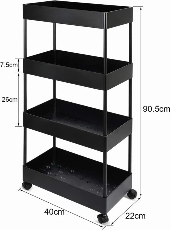 Slim Storage Cart | Khizu Khan
